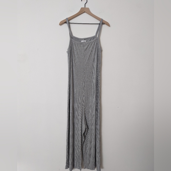 Storq Maternity Gray Jumpsuit (Medium) - Picture 2 of 4